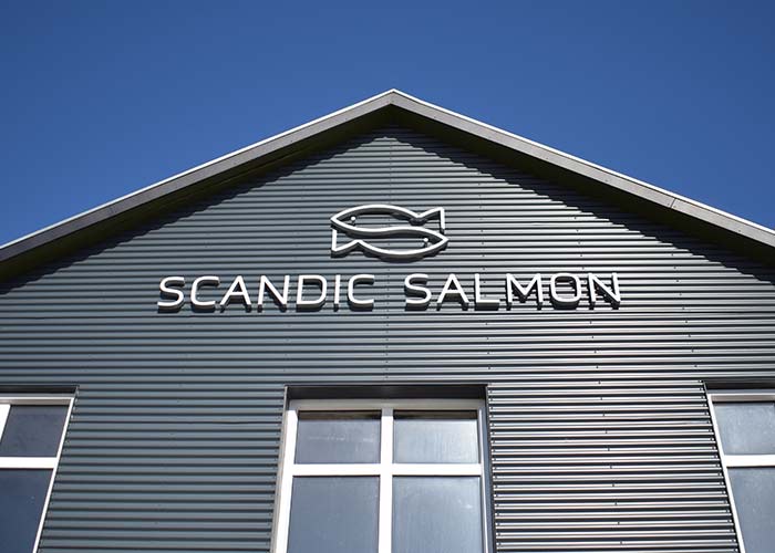 Scandic Salmon production facility in Lemvig